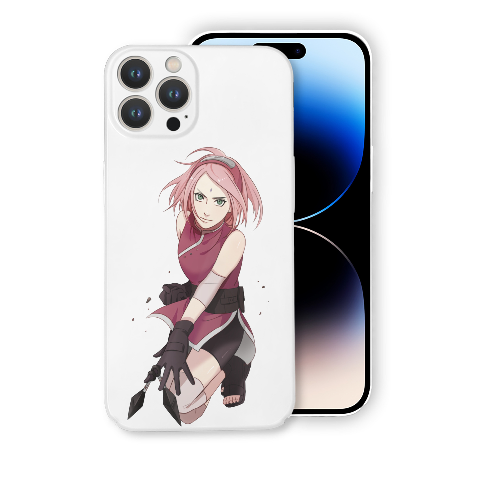 （画像用） NARUTO -ナルト- 春野サクラ Haruno Sakura 【iPhone 14シリーズ対応】ハードケース